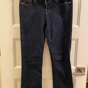 True Religion Straight Leg Women's Blue Jeans